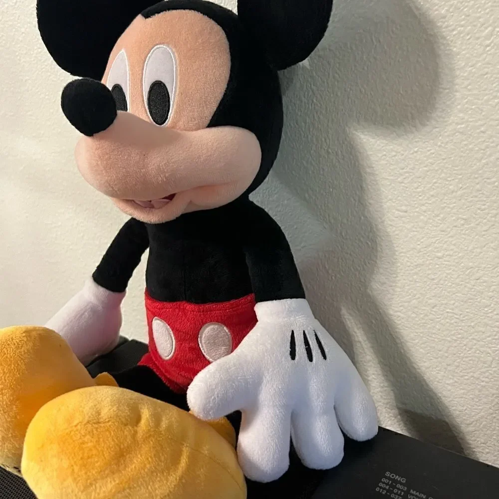 Disney Store Mickey Mouse Plush Stuffed Animal Toy 18”